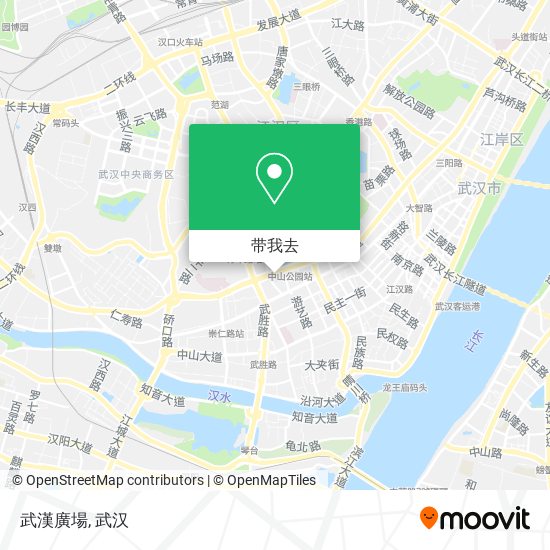 武漢廣場地图