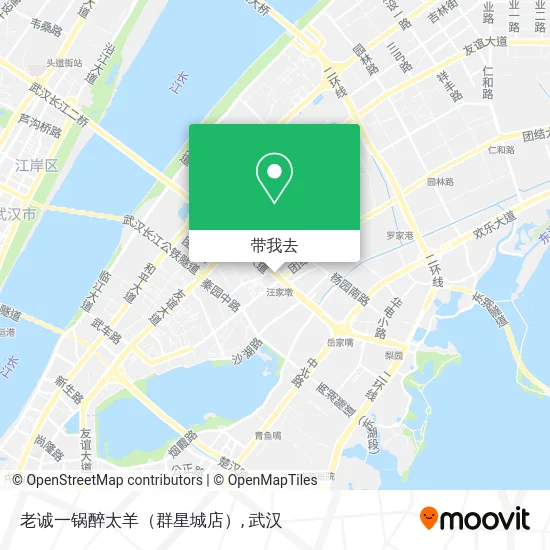 老诚一锅醉太羊（群星城店）地图