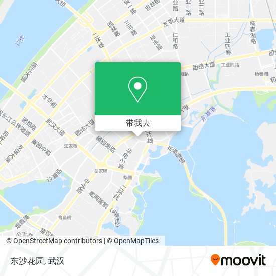 东沙花园地图