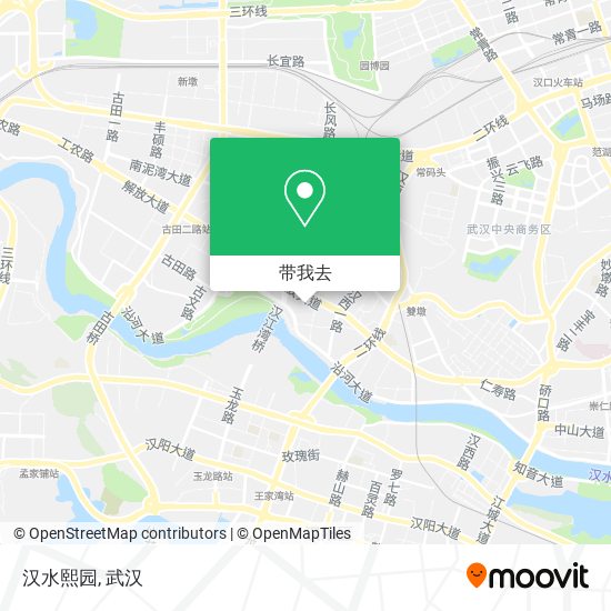 汉水熙园地图
