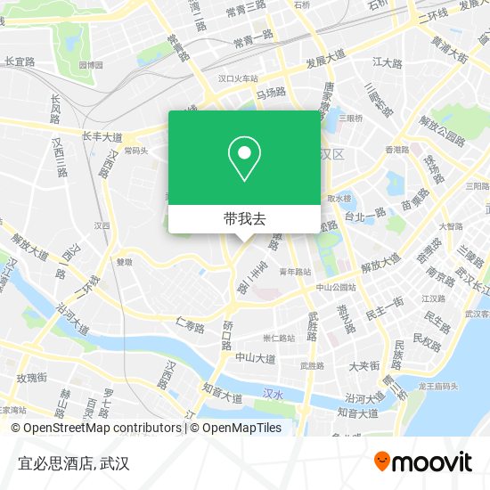 宜必思酒店地图