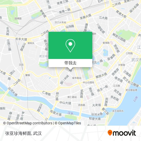 张亚珍海鲜面地图