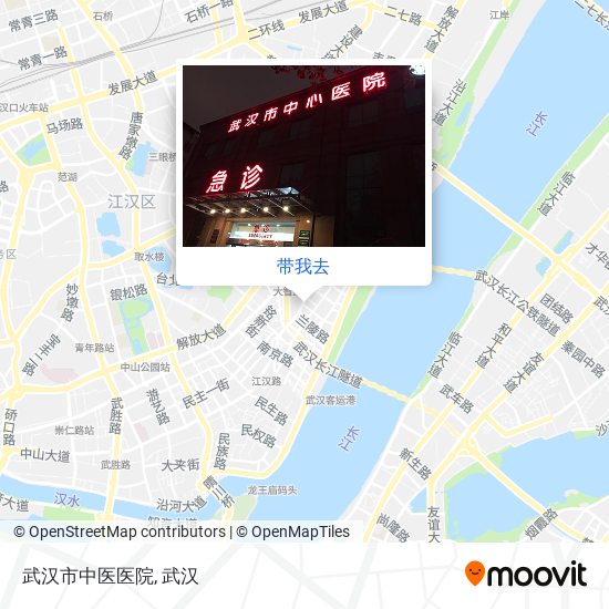 武汉市中医医院地图