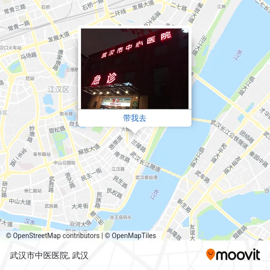 武汉市中医医院地图