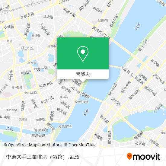 李磨来手工咖啡坊（酒馆）地图