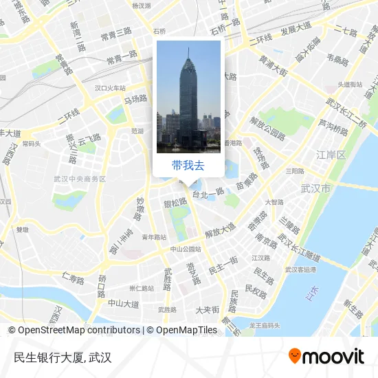 民生银行大厦地图