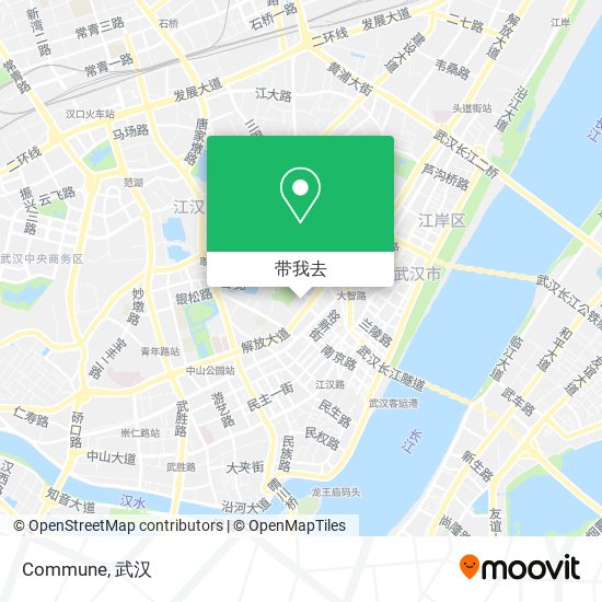 Commune地图