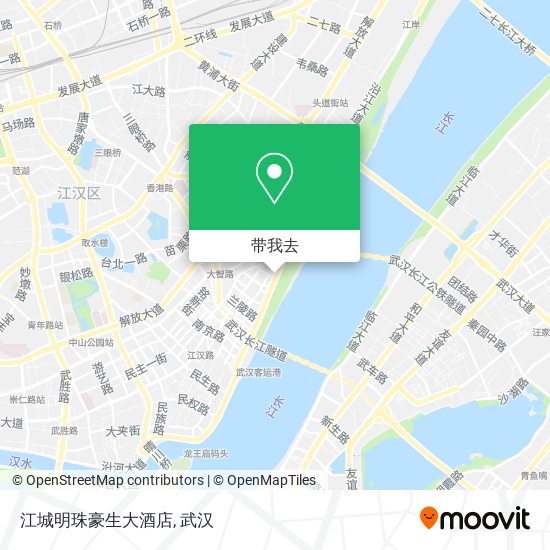 江城明珠豪生大酒店地图
