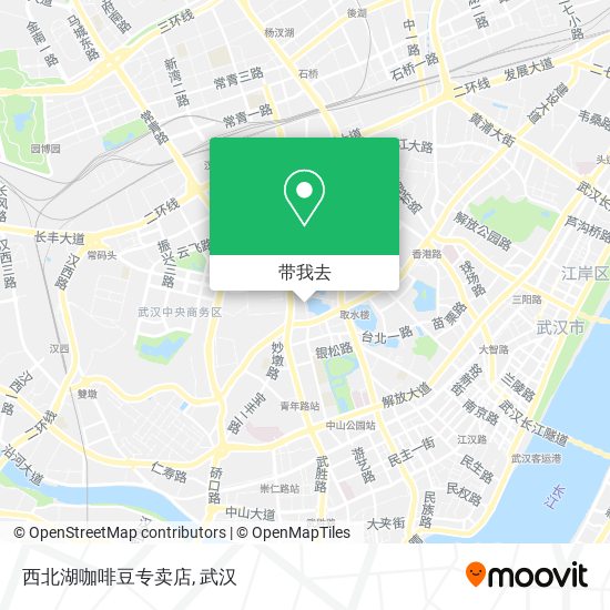 西北湖咖啡豆专卖店地图