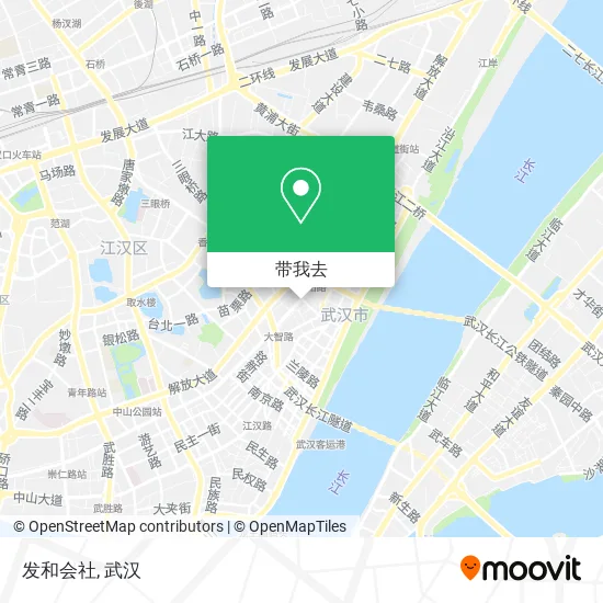 发和会社地图