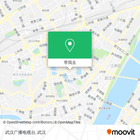 武汉广播电视台地图