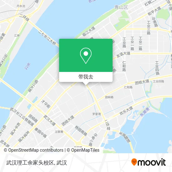 武汉理工余家头校区地图