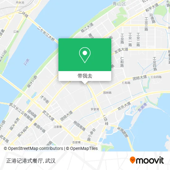 正港记港式餐厅地图