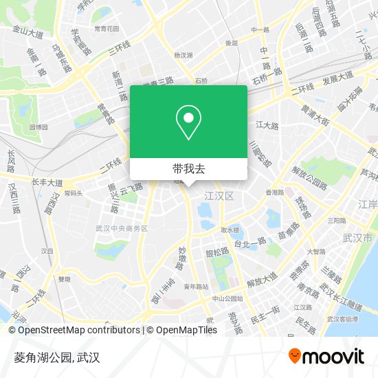 菱角湖公园地图