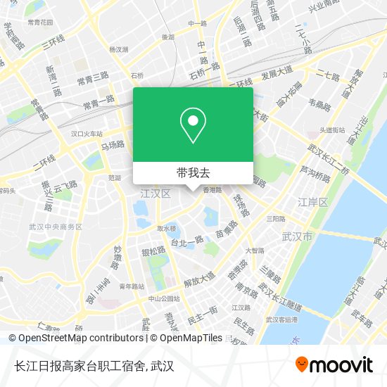 长江日报高家台职工宿舍地图