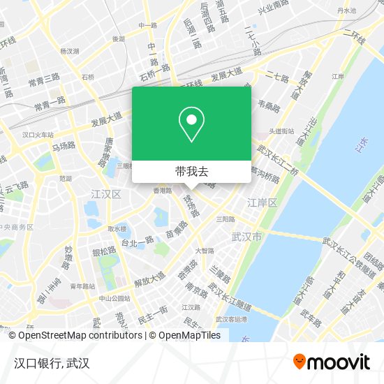 汉口银行地图