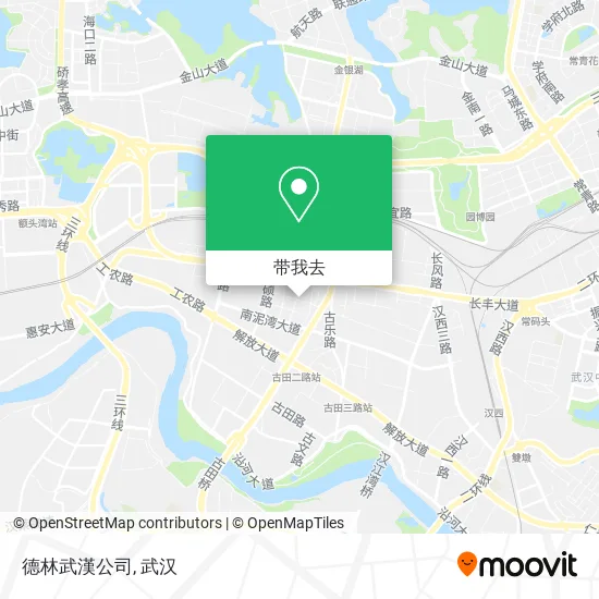 德林武漢公司地图