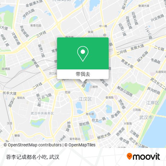 蓉李记成都名小吃地图