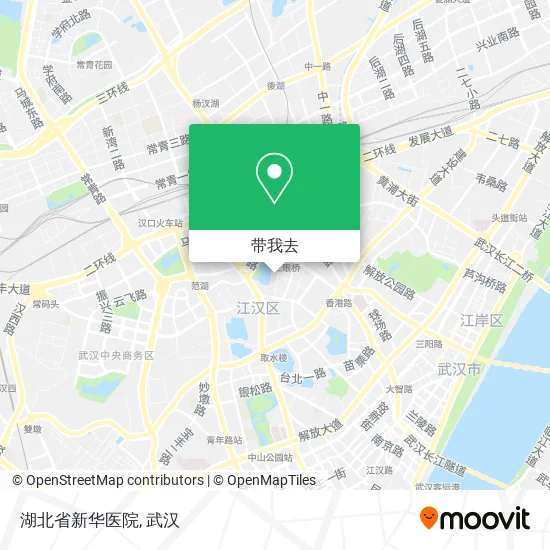 湖北省新华医院地图