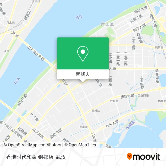 香港时代印象 钢都店地图
