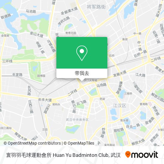 寰羽羽毛球運動會所 Huan Yu Badminton Club地图