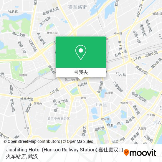 Jiashiting Hotel (Hankou Railway Station),嘉仕庭汉口火车站店地图