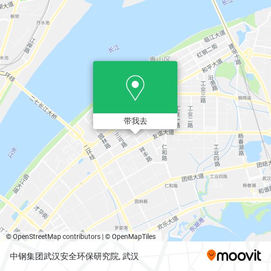中钢集团武汉安全环保研究院地图