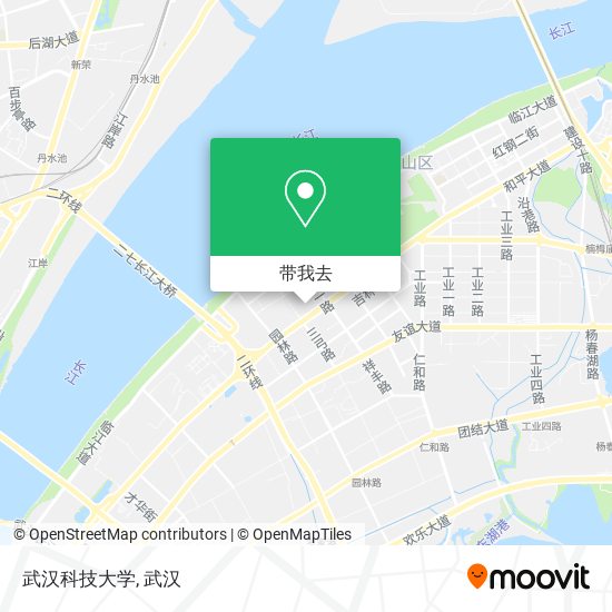武汉科技大学地图