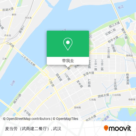 麦当劳（武商建二餐厅）地图