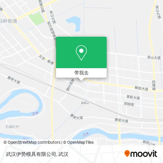 武汉伊势模具有限公司地图