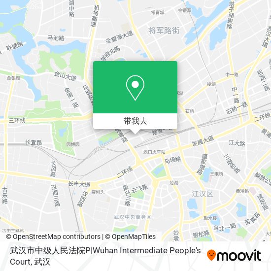 武汉市中级人民法院P|Wuhan Intermediate People's Court地图