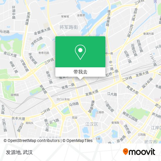 发源地地图