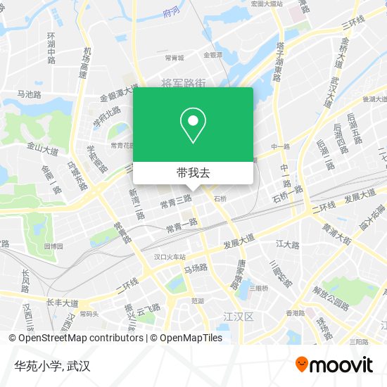 华苑小学地图