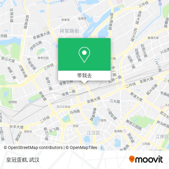 皇冠蛋糕地图