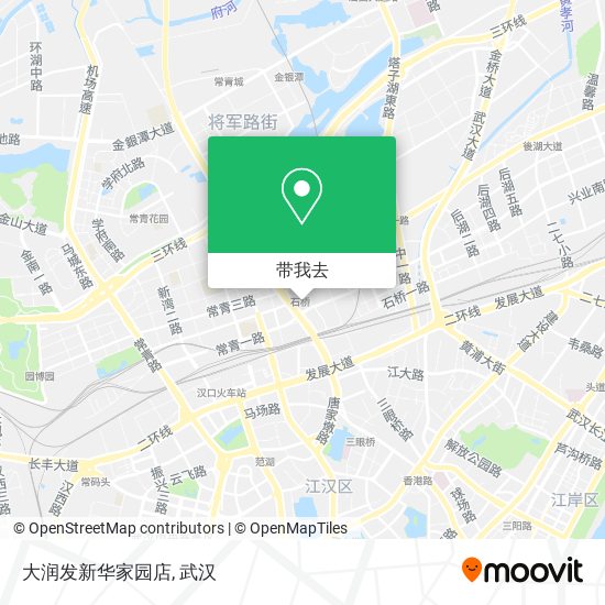 大润发新华家园店地图