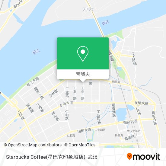 Starbucks Coffee(星巴克印象城店)地图