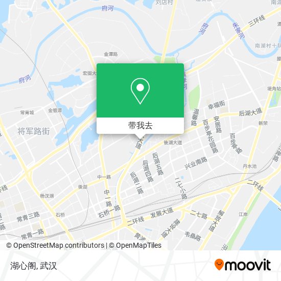 湖心阁地图