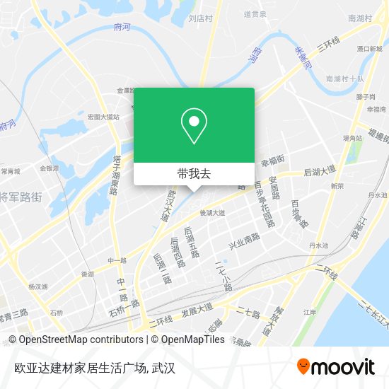 欧亚达建材家居生活广场地图