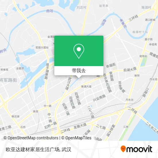 欧亚达建材家居生活广场地图