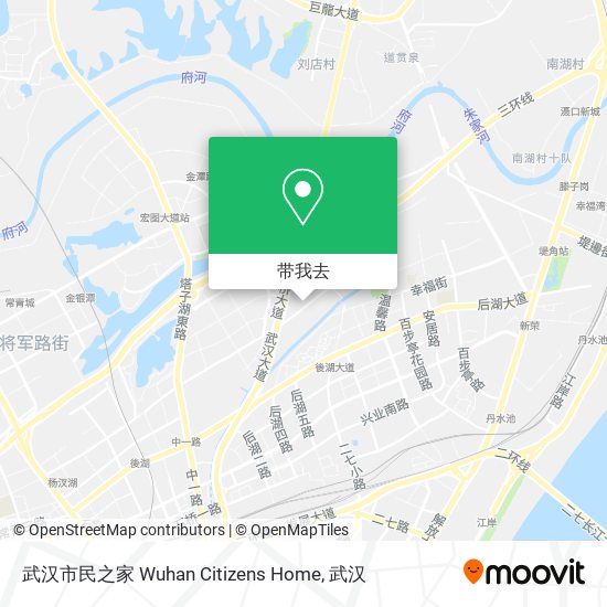 武汉市民之家 Wuhan Citizens Home地图