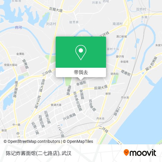 陈记炸酱面馆(二七路店)地图