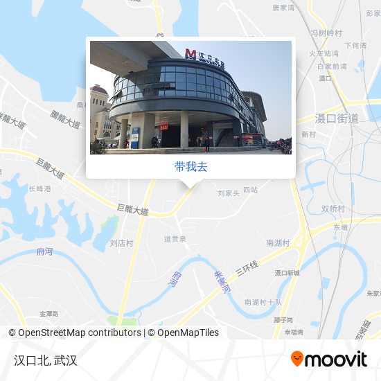 汉口北地图