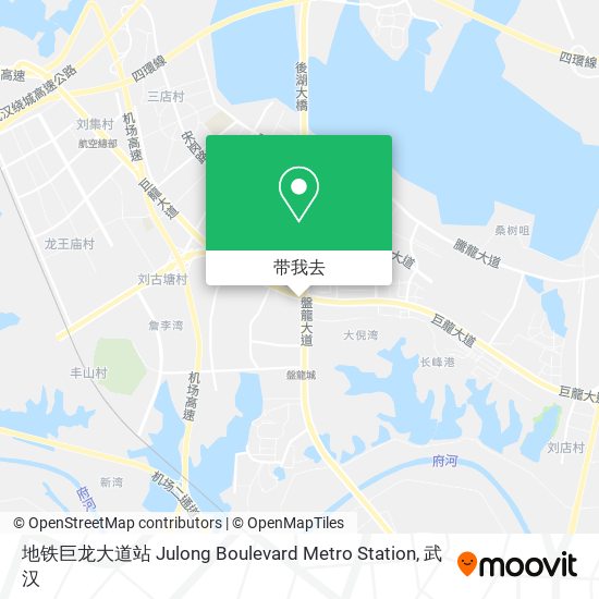 地铁巨龙大道站 Julong Boulevard Metro Station地图