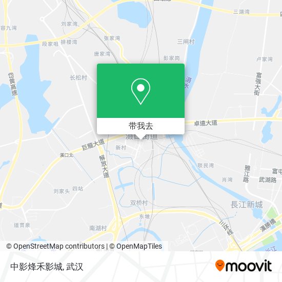 中影烽禾影城地图
