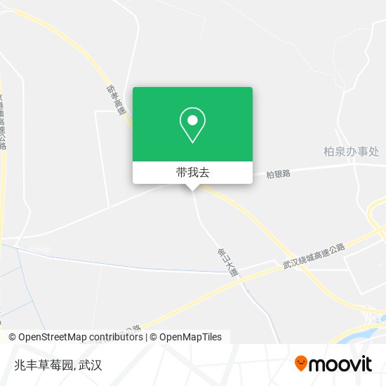 兆丰草莓园地图