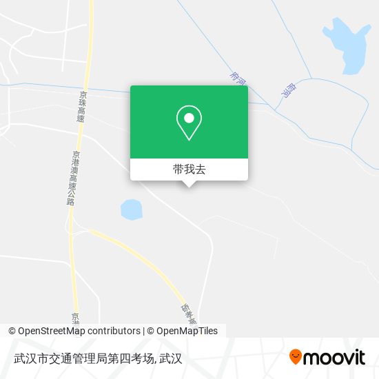 武汉市交通管理局第四考场地图