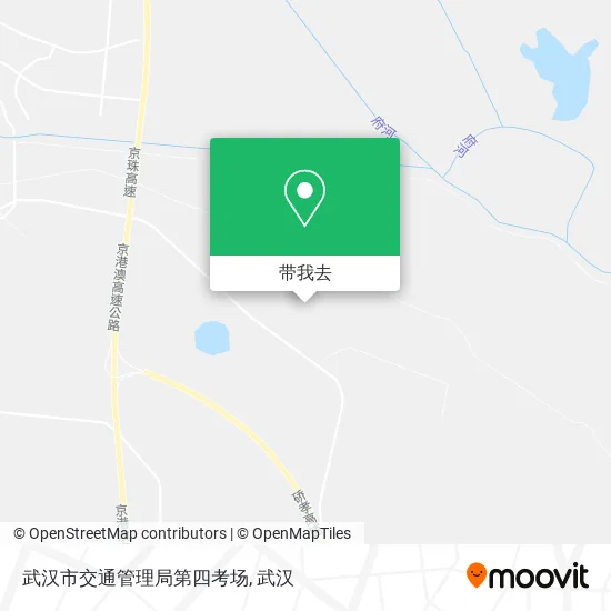 武汉市交通管理局第四考场地图
