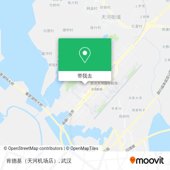 肯德基（天河机场店）地图