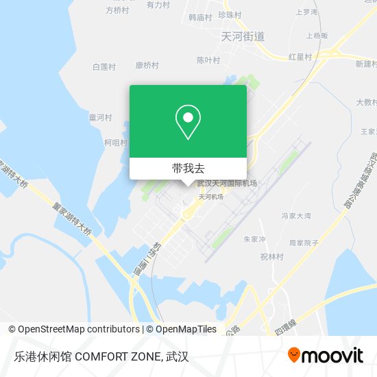 乐港休闲馆 COMFORT ZONE地图