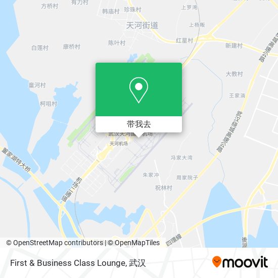 First & Business Class Lounge地图